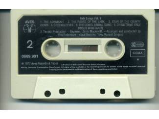Cassettebandjes Roger Whittaker &ndash; Folk Songs 12 nrs cassette 1977 ZGAN