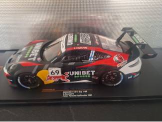 Auto's Porsche 911 GT3 Cup #69 Zolder B 2024 Schaal 1:18