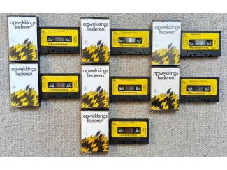 Opwekkingsliederen 1 t/m 5 + 10 & 11 7 cassettes ZGAN