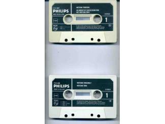 Cassettebandjes Hotcha Trio Troeven deel 1 & 2 24 nrs 2 cassettes 1980 ZGAN