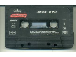 Cassettebandjes BZN &ndash; Live 20 Jaar 22 nrs cassette 1987 ZGAN