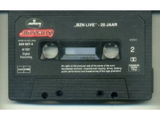 Cassettebandjes BZN &ndash; Live 20 Jaar 22 nrs cassette 1987 ZGAN