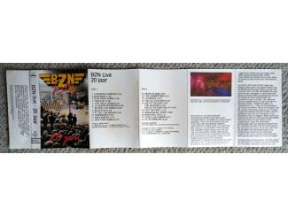 Cassettebandjes BZN &ndash; Live 20 Jaar 22 nrs cassette 1987 ZGAN