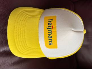 Kledingaccessoires Heijmans cap geel wit nieuw ongedragen Pet CAP