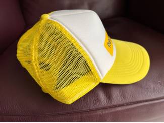 Kledingaccessoires Heijmans cap geel wit nieuw ongedragen Pet CAP