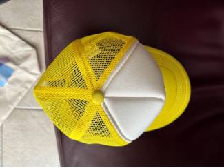 Kledingaccessoires Heijmans cap geel wit nieuw ongedragen Pet CAP