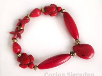 Armband van natuursteen