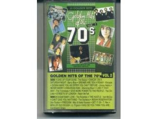 Cassettebandjes Golden Hits Of The 70's Vol. 2 16 nrs cassette 1985 ZGAN
