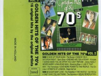 Cassettebandjes Golden Hits Of The 70's Vol. 2 16 nrs cassette 1985 ZGAN