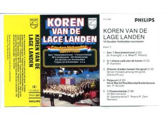 Cassettebandjes Koren Van De Lage Landen 16 nrs cassette 1980 ZGAN
