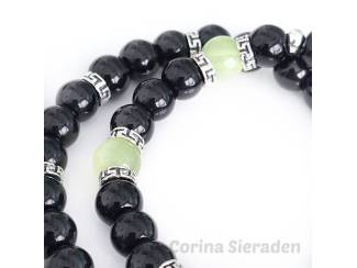 Armbanden Heren armbandenset van natuursteen