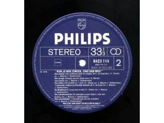 Grammofoon / Vinyl Wieteke van Dort en Willem Nijholt Kun je nog zingen 14 nrs ZGAN