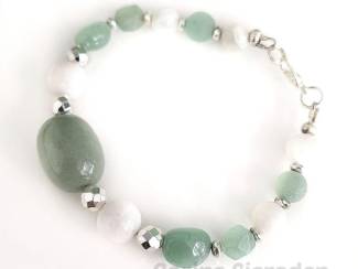 Armband van natuursteen