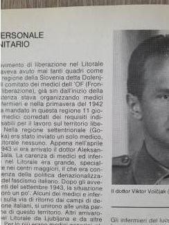 Militaria informatieboekje Partizanenhospitaal(Sloveni&euml;)