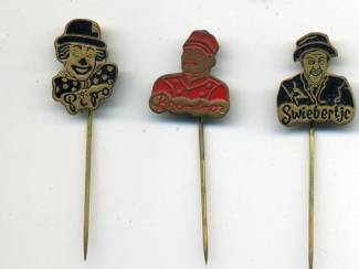 Speldjes, Pins en Buttons 7 speldjes Pins uit de 60 jaren &euro;2 per stuk 7 voor &euro;10,50