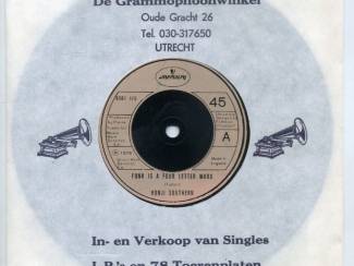Ronji Southern &lrm;&ndash; Funk Is A Four Letter Word vinyl single ZGA