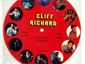 Anders Cliff Richard 3 verschillende 7&rdquo; Card Backed Picture Discs