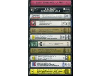 Cassettebandjes 33 Klassiek cassettes in koffer mooie staat