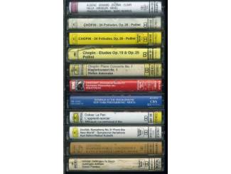 Cassettebandjes 33 Klassiek cassettes in koffer mooie staat