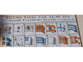 Woonaccessoires | Schilderijen en Posters KNSM vlaggenlijst Cornelis Dankerts ongeveer 1700 replica