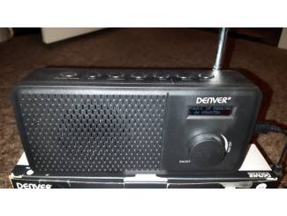 Geluid Denver DAB-41 FM/DAB+ radio met klok en alarm