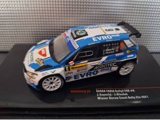 Auto's Skoda Fabia ZLIN Rally 2 EVO 6 Schaal 1:43