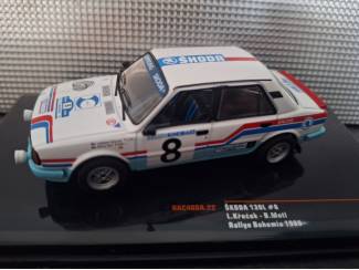 Auto's Skoda 130L #8 Rally Bohemia 1988 Schaal 1:43