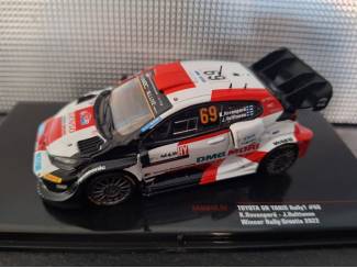 Auto's Toyota GR Yaris #69 Rally Croatia 2022 Schaal 1:43