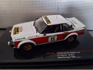 Auto's Toyota Celica 2000 GT #15 Rally Portugal 1980 Schaal 1:43