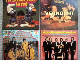 Vader Abraham 3 LPs &euro;4,00 per stuk ZGAN