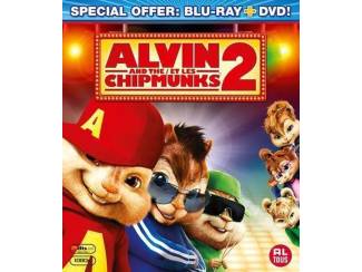Blu-ray + DVD Alvin and the Chipmunks Nieuw