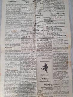 Overige Boeken en Diversen 5 kranten uit 1945