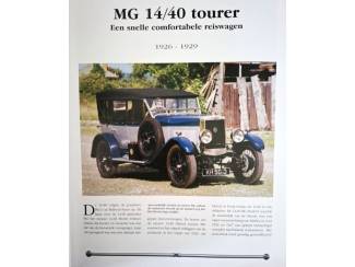 Automotive BOEKWERK MG DE GOUDEN JAREN.