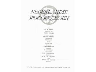 Plaatjesalbums PLAKPLAATJES ALBUM NEDERLANDSE SPORTSUCCESSEN IS COMPLEET.