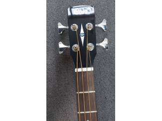 Snaarinstrumenten | Gitaren | Bas Cort SJB5F BK electro akoestische basgitaar zwart