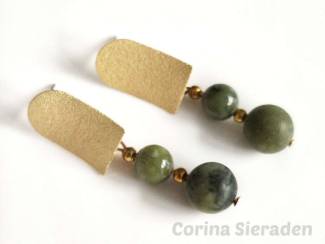 Oorstekers met canada jade AANBIEDING