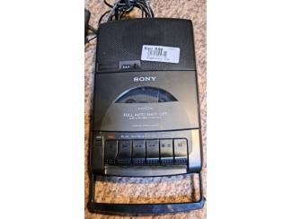 Geluid Sony TCM-919 + 939 cassettecorder defekt waarschijnlijk riem