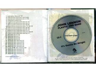 CD John Lennon / Plastic Ono Band &ndash; It's Gonna Be Alright 2CD ZGAN