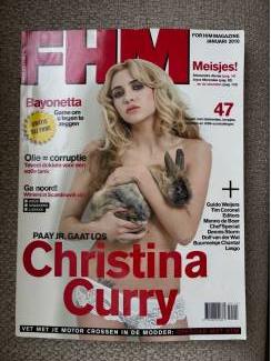 Magazines en tijdschriften FHM tijdschrift Christina Curry