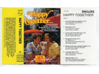 Cassettebandjes Happy Together Diverse artiesten 18 nrs cassette 1981 ZGAN