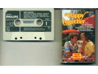 Cassettebandjes Happy Together Diverse artiesten 18 nrs cassette 1981 ZGAN