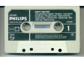 Cassettebandjes Happy Together Diverse artiesten 18 nrs cassette 1981 ZGAN
