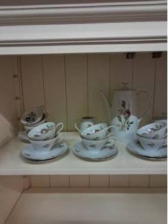 zeer mooi gaaf 12 delig koffie servies