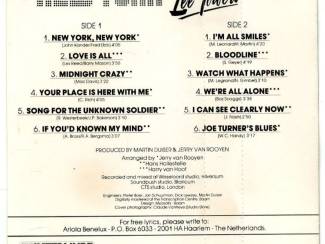 Cassettebandjes Lee Towers New York 12 nrs cassette 1982 ZGAN