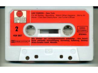 Cassettebandjes Lee Towers New York 12 nrs cassette 1982 ZGAN