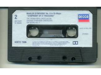 Cassettebandjes Mahler - Symphony No. 8 3 nrs cassette 1972 Series: 2LP ZGAN