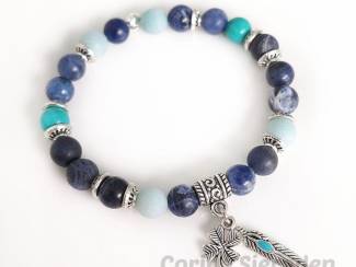 Armbanden Armband van sodaliet