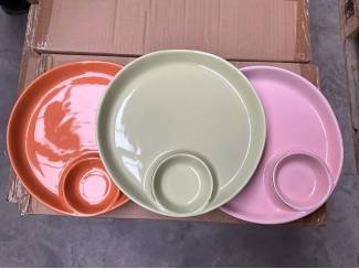 Bakken en koken Riverdale Tapas bord &Oslash;23cm diverse kleuren set van 3
