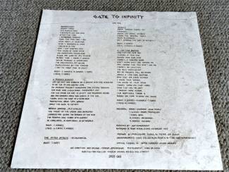 Grammofoon / Vinyl Earth And Fire &ndash; Gate To Infinity 10 nrs LP 1977 ZGAN