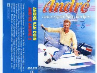 Cassettebandjes Andr&eacute; van Duin &ndash; And're Andr&eacute; 5 10 medleys cassette 1985 ZGAN